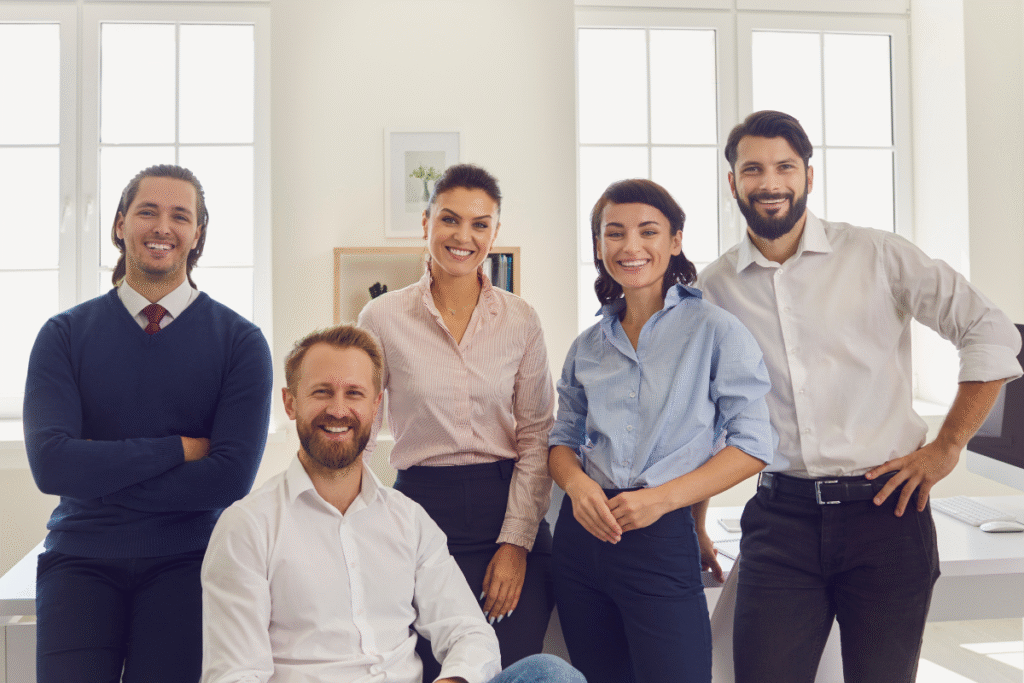 Happy Team Photo